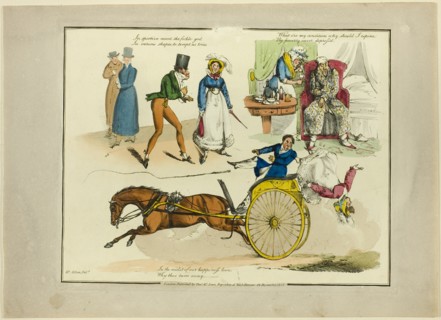 Plate from Illustrations to Popular Songs, 1822.