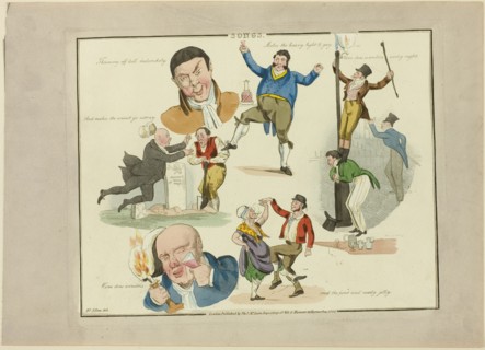 Plate from Illustrations to Popular Songs, 1822.