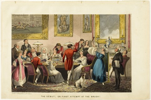 The Début; or First Attempt at the Brush!!, n.d.