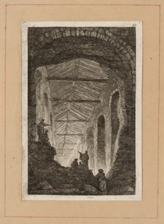 Plate Ten from Evenings in Rome, 1763/64. Antique Gallery.