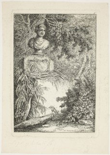 The Bust, plate two from Les Soirées de Rome, 1764.