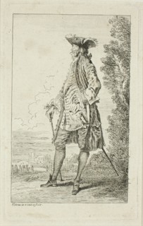 Figures de modes, c. 1710.