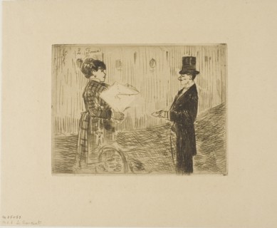 The Bouquet, c. 1876.