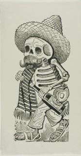 Calavera of Francisco Madero, from Calavera Maderista, printed 1944.