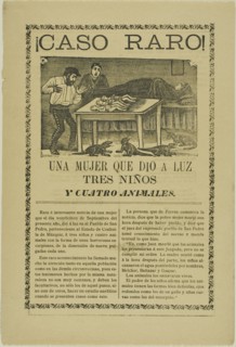 A Woman Who Gave Birth to Three Children and Four Animals, n.d.