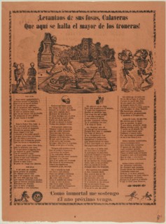Arise from Your Graves, Calaveras..., 1904.