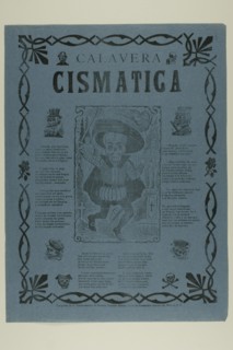 Calavera cismatica (Schismatic Calavera), n.d.