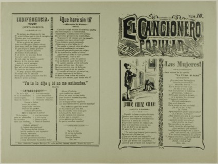 El cancionero popular, num. 16 (The Popular Songbook, No. 16), n.d.