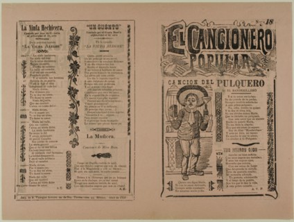 El cancionero popular, num. 18 (The Popular Songbook, No. 18), 1910.