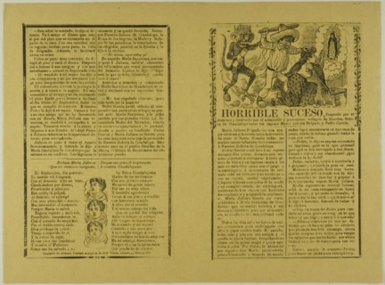 Horrible suceso (Horrible Incident), n.d.