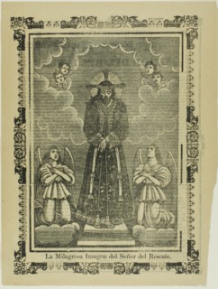 La milagrosa imagen del Señor del Rescate (The Miraculous Image of Our Savior), 1903.
