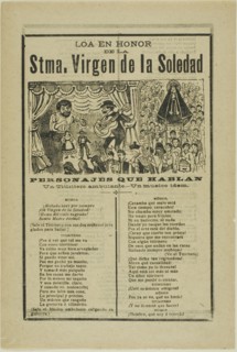 Most Holy Virgin of Solitude, published 1903.