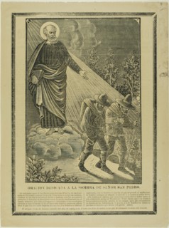 Prayer Dedicated to the Shadow of Saint Peter, n.d.