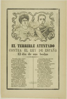 The Terrible Attempt Against the King of Spain, n.d.