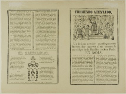 Tremendo atentado (Tremendous Attempt), n.d.