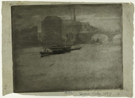 Mist on the Thames, 1903.