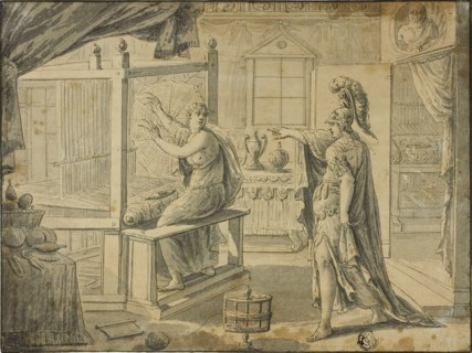 Arachne Being Turned into a Spider by Minerva, n.d. Creator: Unknown.