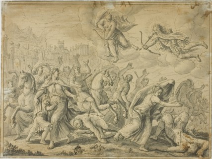 Death of Niobe's Children, 1552/1725. Creator: Unknown.