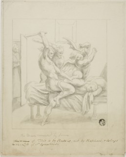 The Man Tormented by Dreams, c. 1812. Possibly after Peter Paul Rubens.
