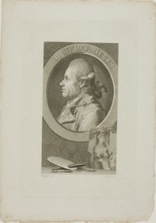 Portrait of Daniel Chodowiecki, after 1773. Possibly by Christian Gottlieb Geyser.