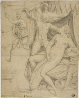 Tarquin and Lucretia, n.d. School of Fontainebleau.