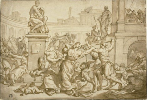 Massacre of the Innocents, n.d. Studio of Domenico Piola.