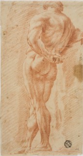 Farnese Hercules, 1700-1799. Study of classical sculpture.