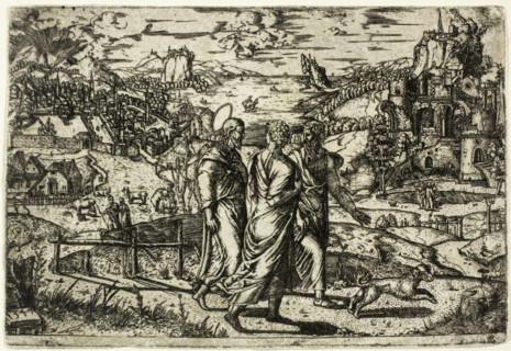 Journey to Emmaus, 1549.