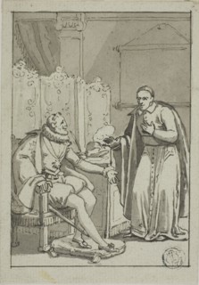 Audience of Cardinal with Henry IV, n.d.