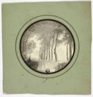 Religious Procession Under Trees, n.d.