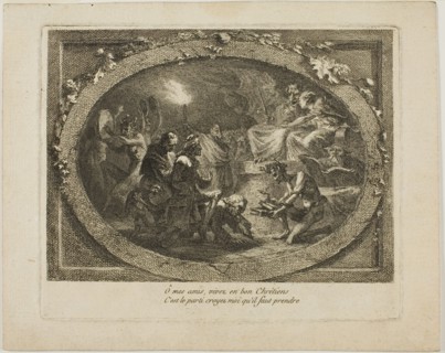Voltaire at a Satanic Revel, c. 1770. Creator: Unknown.