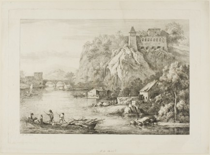 View of the Carmes de Caussées at Lyon, 1807.
