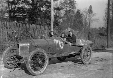Miss Eleanor Blevins, Movie Star, Aviatrix, Auto Fiend, 1915.