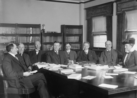 Commission On Industrial Relations..., 1913. Creator: Harris & Ewing.