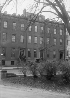 Committee On Public Information - Exterior of Quarters On Jackson Place, Washington DC, 1917.