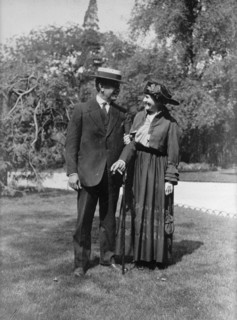 Herbert Corry, Newspaperman; with Wife, 1917.