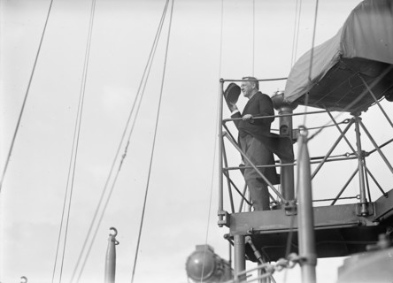 Daniels, Josephus, Secretary of The Navy, 1913-1921. Target Practice, 1913.