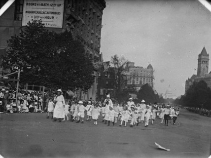 Draft Parade - Children, 1917.