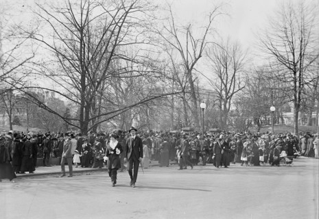 Easter Egg Rolling, White House, 1914.
