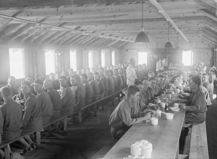 Fort Myer Officers Training Camp - Mess, 1917.