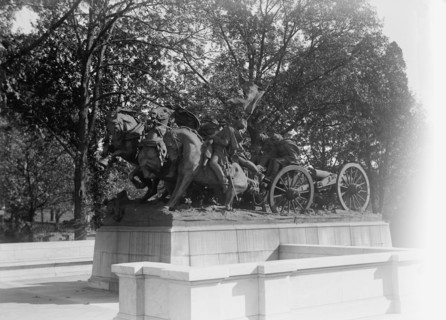 Grant Memorial at Capitol - Caisson Group of Statuary, 1914.