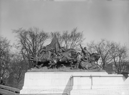 Grant Memorial at Capitol - Cavalry Group of Statuary, 1917.
