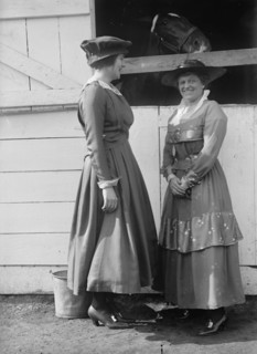 Horse Shows - Miss C. Vauclain And Mrs. Leiber, 1916.
