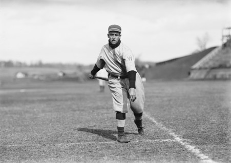 Jack Calvo, Washington Al, at University of Virginia, Charlottesville (Baseball), ca. 1913.