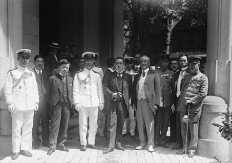 Japanese Mission To U.S. - Arrived August 13, 1917. Comdr. Ando, Imperial Japanese Navy..., 1917. Creator: Harris & Ewing.
