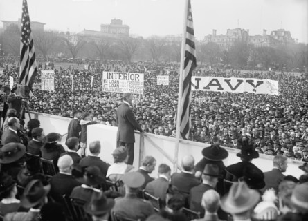 Liberty Loan Crowds, 1917.