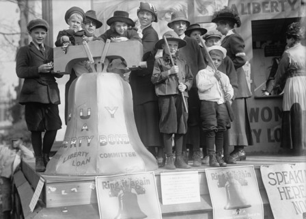 Liberty Loans - Liberty Bell, Replica, 1917.
