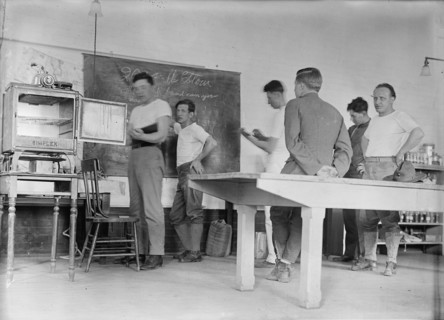 Marine Corps, U.S.N. School of Baking, 1917.