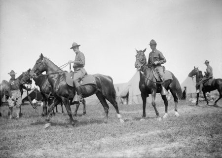 National Guard of D.C. in Camp, 1915.
