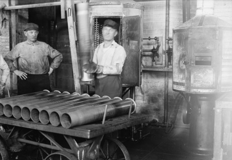 Navy Yard, U.S., Washington - Various Operations in Making C.C., 1917.